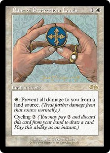 Rune of Protection: Lands - Urza's Saga