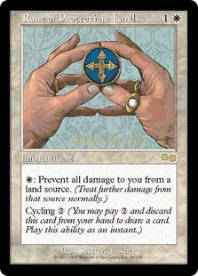 Rune of Protection: Lands - Urza's Saga