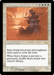 Serra Avatar - Urza's Saga