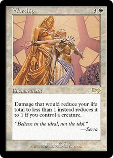 Worship - Urza's Saga