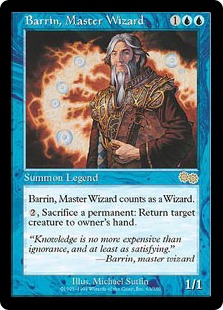 Barrin, Master Wizard - Urza's Saga