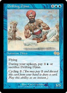 Drifting Djinn - Urza's Saga