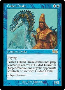 Gilded Drake - Urza's Saga