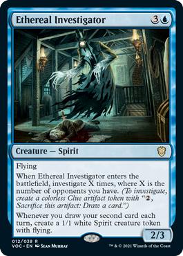 Ethereal Investigator - Innistrad: Crimson Vow Commander