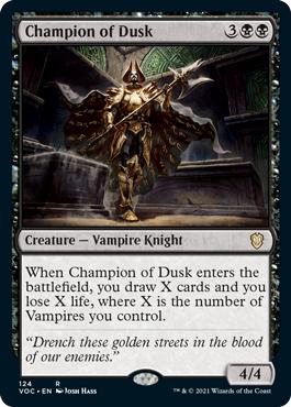 Champion of Dusk - Innistrad: Crimson Vow Commander