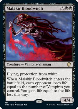Malakir Bloodwitch - Innistrad: Crimson Vow Commander