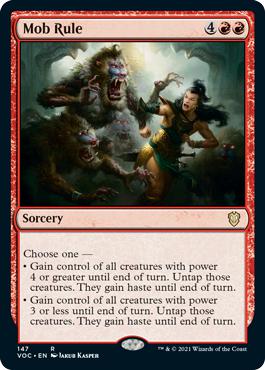 Mob Rule - Innistrad: Crimson Vow Commander