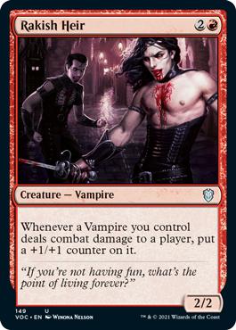 Rakish Heir - Innistrad: Crimson Vow Commander