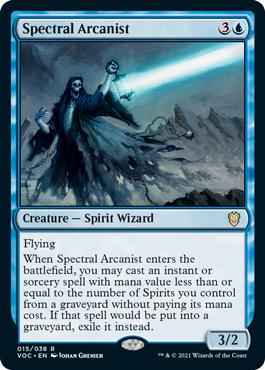 Spectral Arcanist - Innistrad: Crimson Vow Commander