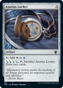 Azorius Locket - Innistrad: Crimson Vow Commander