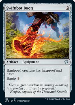 Swiftfoot Boots - Innistrad: Crimson Vow Commander