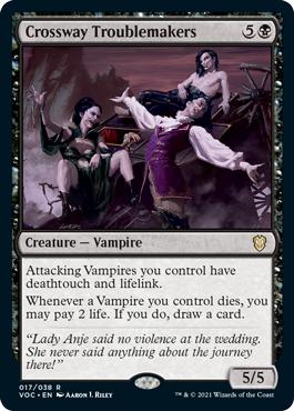 Crossway Troublemakers - Innistrad: Crimson Vow Commander