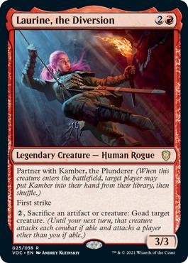 Laurine, the Diversion - Innistrad: Crimson Vow Commander