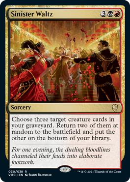 Sinister Waltz - Innistrad: Crimson Vow Commander