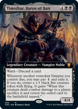 Timothar, Baron of Bats - Innistrad: Crimson Vow Commander