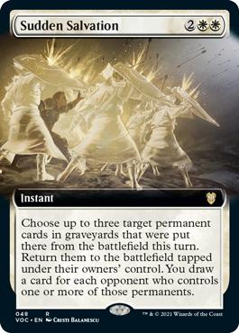 Sudden Salvation - Innistrad: Crimson Vow Commander