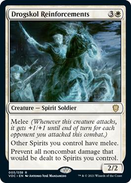 Drogskol Reinforcements - Innistrad: Crimson Vow Commander