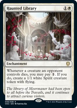 Haunted Library - Innistrad: Crimson Vow Commander