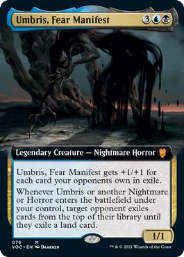 Umbris, Fear Manifest - Innistrad: Crimson Vow Commander