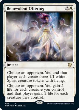 Benevolent Offering - Innistrad: Crimson Vow Commander