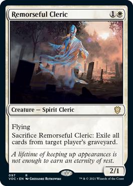 Remorseful Cleric - Innistrad: Crimson Vow Commander