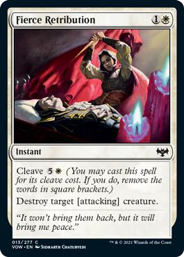 Fierce Retribution - Innistrad: Crimson Vow