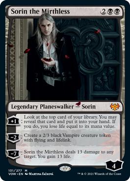 Sorin the Mirthless - Innistrad: Crimson Vow