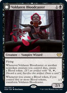 Voldaren Bloodcaster -> Bloodbat Summoner - Innistrad: Crimson Vow