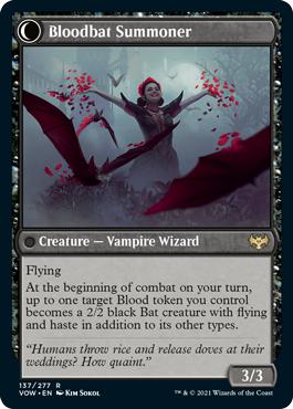 Bloodbat Summoner - Innistrad: Crimson Vow