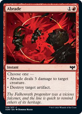 Abrade - Innistrad: Crimson Vow