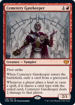 Cemetery Gatekeeper - Innistrad: Crimson Vow