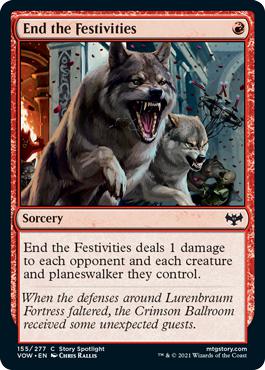 End the Festivities - Innistrad: Crimson Vow