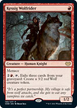 Kessig Wolfrider - Innistrad: Crimson Vow