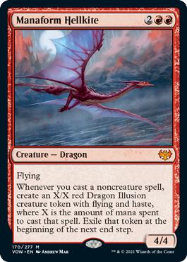 Manaform Hellkite - Innistrad: Crimson Vow