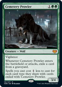 Cemetery Prowler - Innistrad: Crimson Vow