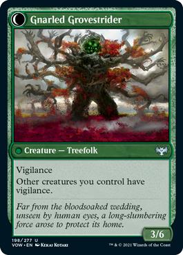 Gnarled Grovestrider - Innistrad: Crimson Vow