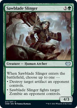 Sawblade Slinger - Innistrad: Crimson Vow