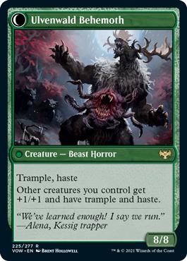 Ulvenwald Behemoth - Innistrad: Crimson Vow