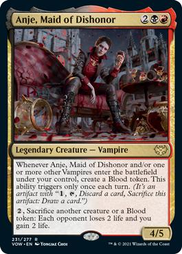 Anje, Maid of Dishonor - Innistrad: Crimson Vow