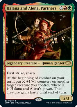 Halana and Alena, Partners - Innistrad: Crimson Vow