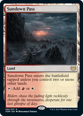 Sundown Pass - Innistrad: Crimson Vow