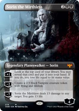 Sorin the Mirthless - Innistrad: Crimson Vow