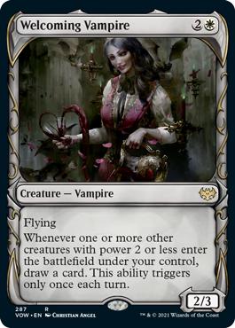 Welcoming Vampire - Innistrad: Crimson Vow