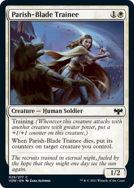 Parish-Blade Trainee - Innistrad: Crimson Vow