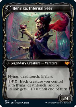 Henrika, Infernal Seer - Innistrad: Crimson Vow