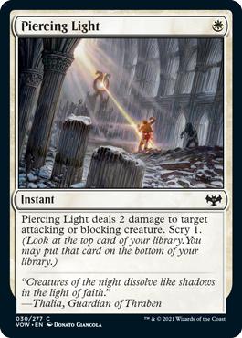 Piercing Light - Innistrad: Crimson Vow