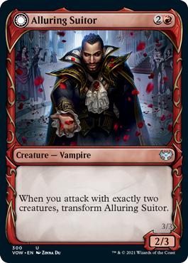 Alluring Suitor -> Deadly Dancer - Innistrad: Crimson Vow