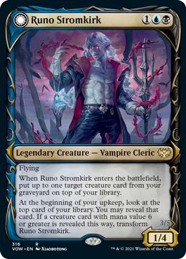 Runo Stromkirk -> Krothuss, Lord of the Deep - Innistrad: Crimson Vow