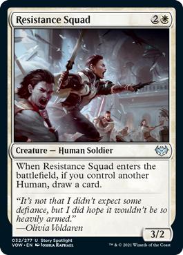 Resistance Squad - Innistrad: Crimson Vow