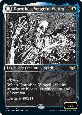 Dorothea, Vengeful Victim -> Dorothea's Retribution - Innistrad: Crimson Vow